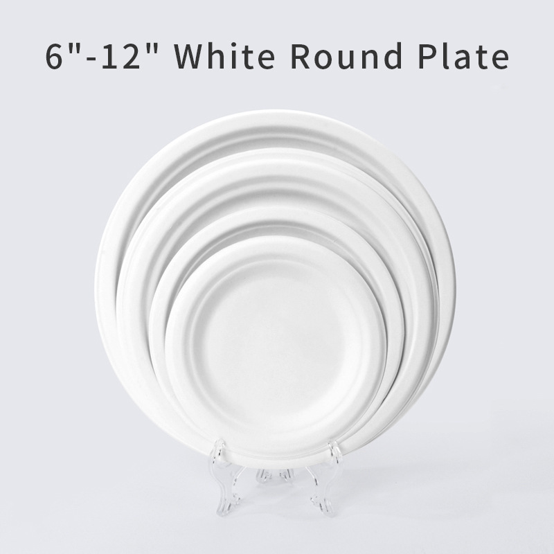 bagasse square plate